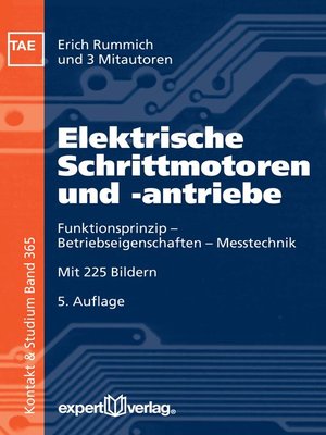 cover image of Elektrische Schrittmotoren und -antriebe